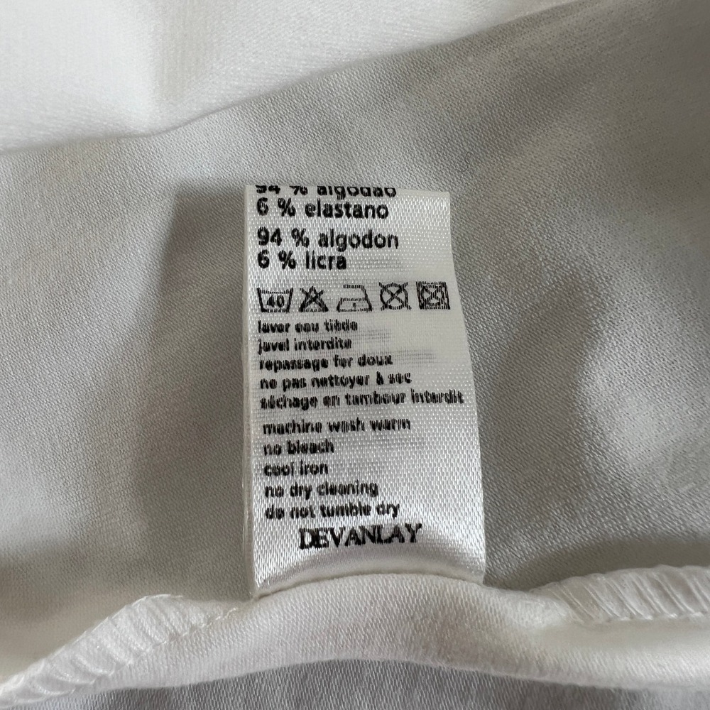 Lacoste Sport Polo Shirt Women US Size S (EU/4) White Sleeveless V-Neck Top NWT - Picture 6 of 10